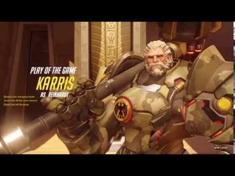 Overwatch Reinhardt Play