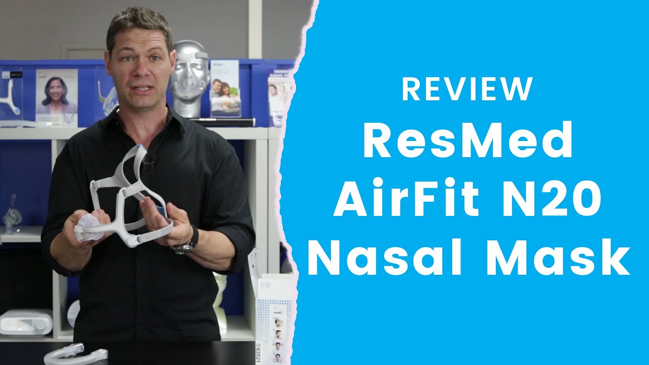 Direkte Dekan tyktflydende ResMed AirFit N20 Nasal Mask Review - YouTube