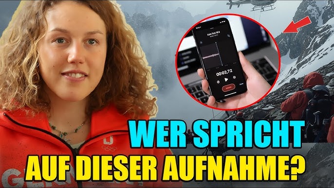 Neu aufgetaucht! Tonaufnahme des Täters, der Laura Dahlmeier etwas angetan  haben soll???