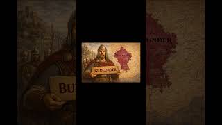 Die Burgunder - Germanen🏺Untergang des Burgunderreiches #shorts #burgundy #römer #franken #germanen