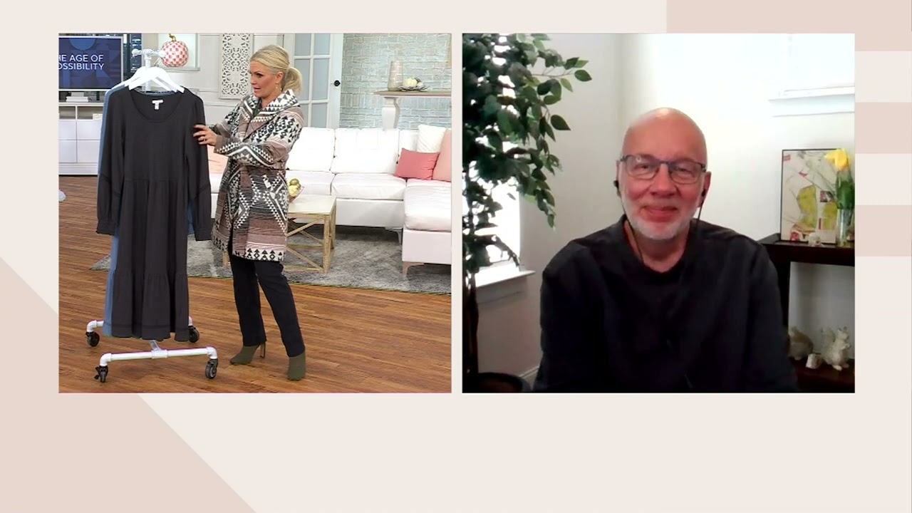 Denim &amp; Co. Canyon Retreat Easy Midi Boot Dress on QVC