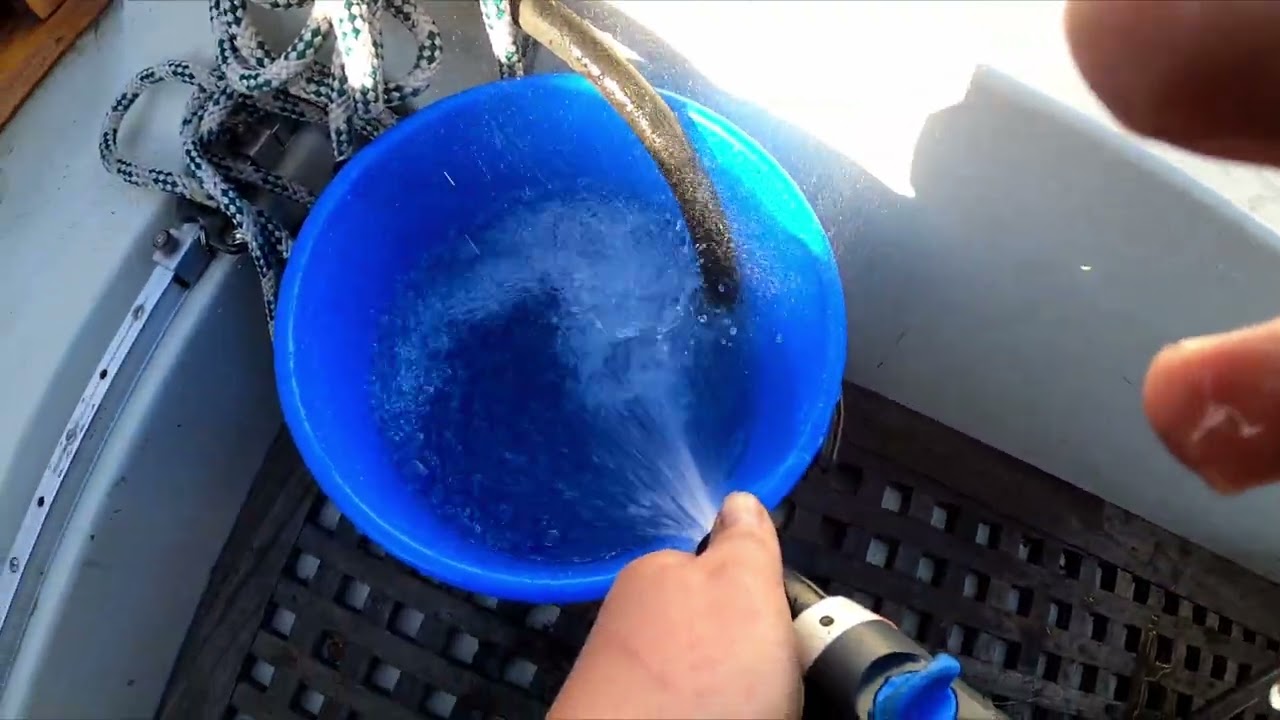 Service och vinterkonservering av Volvo Penta md7a