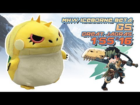 MHW Iceborne Beta GS Great Jagras 1'55