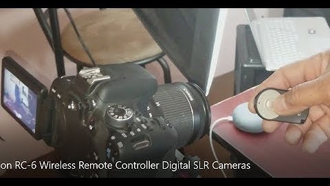 Canon RC-6 IR Wireless Remote Control for videos and pictures