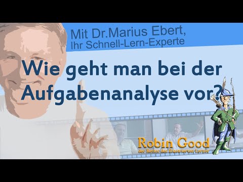 Video: Wie schreibt man eine Aufgabenanalyse?