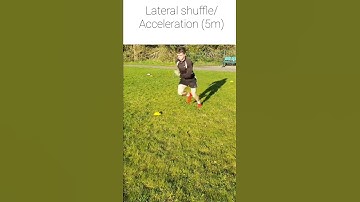 5m Lateral Shuffle into Acceleration