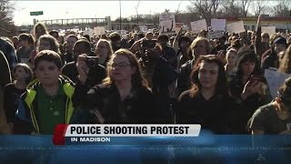 More than 1,000 gather in Madison for Tony Robinson march, protest