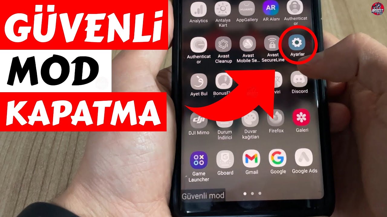 Android Güvenli Mod Kapatma | Android Güvenli Moddan Nasıl Çıkılır Samsung Xiaomi Oppo Reeder vs