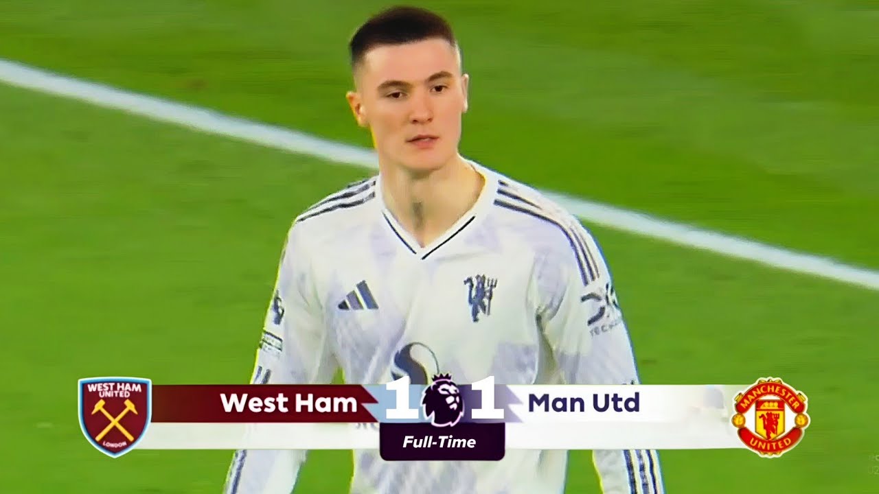 🔴 Full HIGHLIGHTS (1-1) WEST HAM VS MAN UNITED | PREMIER LEAGUE 2025/26 BENJAMIN SESKO GOALS 