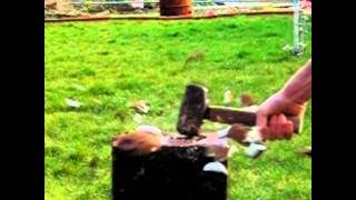 Mallet Vs Coconut - Super Slow Mo - With Audio