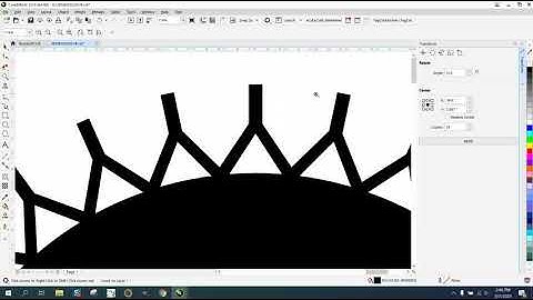 Corel Draw Tips & Tricks Make a Font symmetrical Part 2 and Y you want to