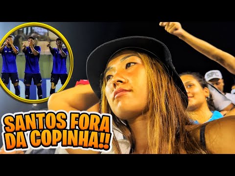 TÁ DIFÍCIL ATÉ NA BASE! FUI ASSISTIR O SANTOS NA COPINHA!