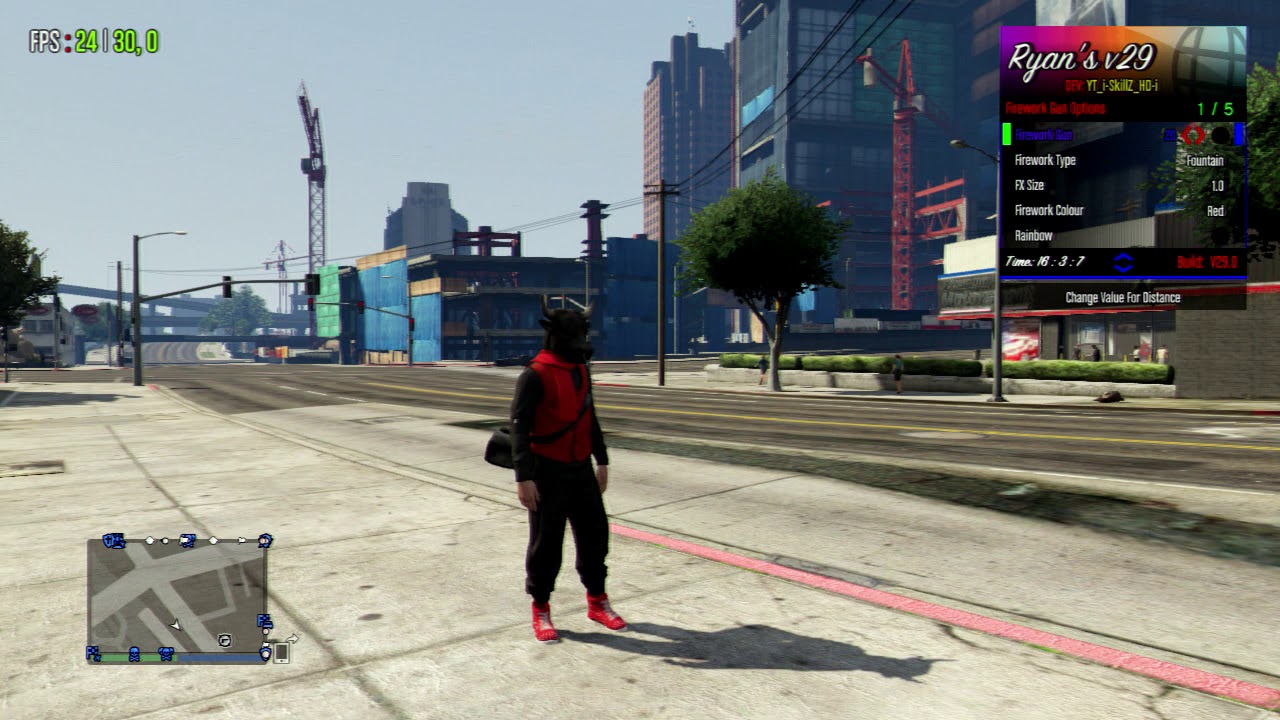 GTA 5 Sprx Mod Menu Ryan's V29 UPDATED