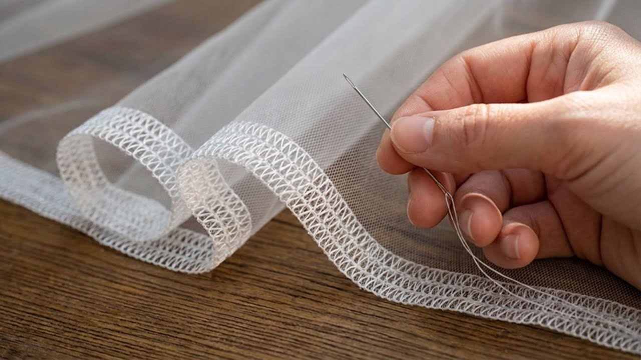 Руководство для начинающих: как вышивать на тюле