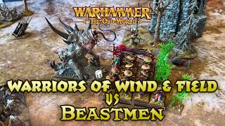 Cathay Warriors of Wind and Field vs Beastmen Grand Army - Warhammer Old World Battle Report