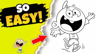 How to Draw Lily Loud from The Loud House!