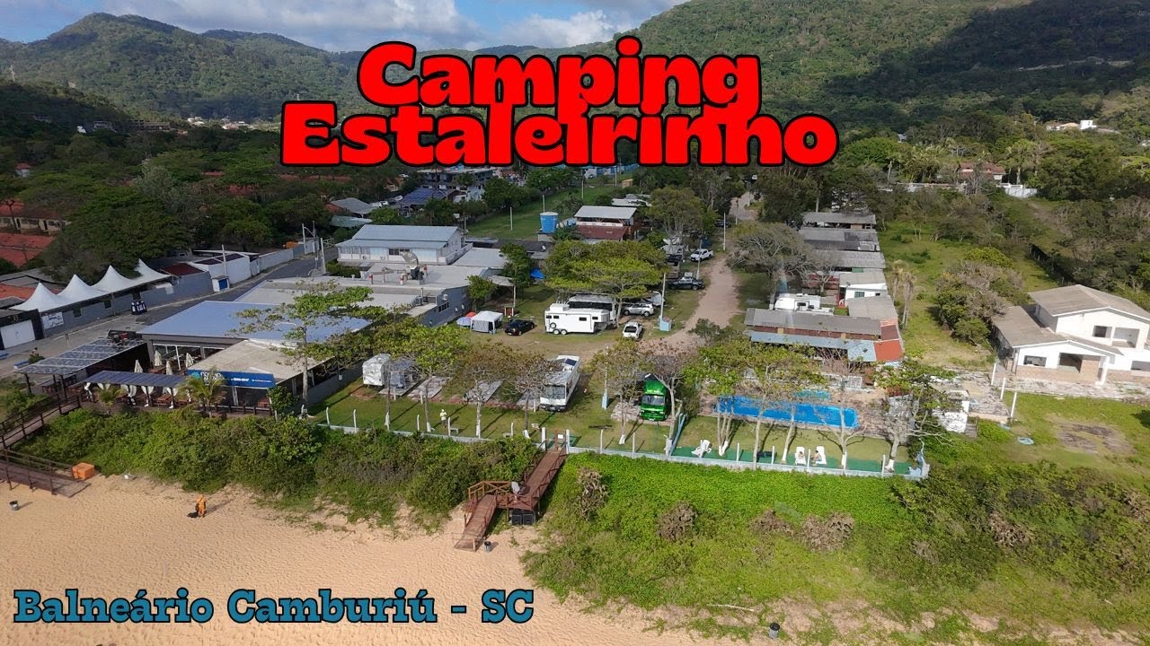 Camping pé na areia em Balneário Camboriú (Camping Estaleirinho )