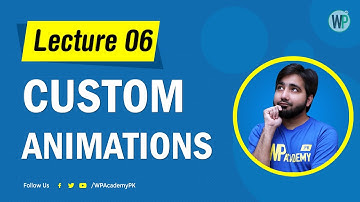 Lecture 06 - jQuery Custom Animations - Learn jQuery in Urdu & Hindi