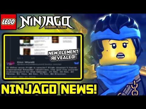 SO MUCH NEWS! New Element, New Images and More! 👀 Ninjago Dragons Rising News and Updates!