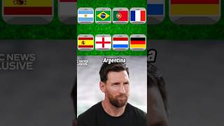 Lionel Messi Picked Best Player Of Best Country