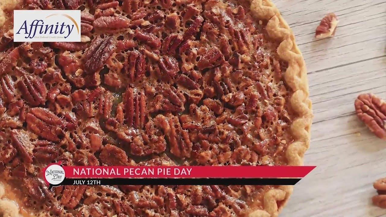 NATIONAL DAY CALENDAR National Pecan Pie Day YouTube