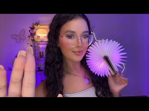 ASMR mas A TELA VAI ESCURECENDO ATÉ VOCÊ DORMIR 🌧️ sons de boca, tapping, cafuné 
