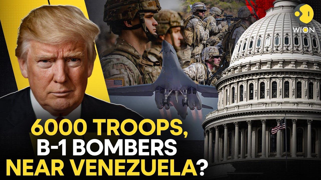 LIVE: Venezuela INVASION Soon? US B-1 Bombers & 6000 Troops READY To Strike? | Trump’s BIG Reveal?