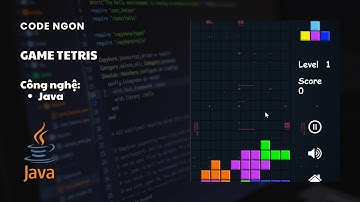 Code Game Tetris xếp hành Java - Source code ngon giá rẻ