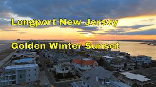 Longport NJ's Most Beautiful Winter Sunset 2026