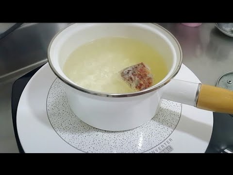 │迷你小廚房vlog│ NITORI 宜得利 IH 琺瑯牛奶鍋煮紅棗玫瑰茶 》MILK POT boil red jujube rose tea