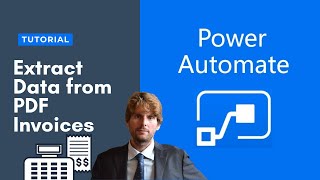 🤖 Microsoft Power Automate Tutorial - Extract data from PDF invoices