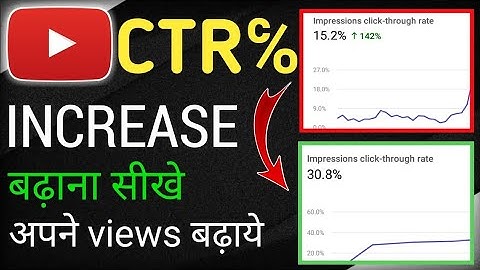 2022 Youtube Trick | CTR BADHAO VIEWS PAO || How to increase impression click through rate ?