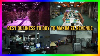 GTA 5 - Best Businesses to Buy to Make the Most Money the Fastest (Detailed Stats)