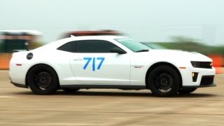 Top Speed Runs in Hennessey's Chevy Camaro ZL1 and Ford GT at the Texas Mile! - The J-Turn Episode 6