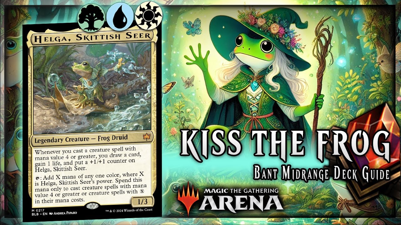 🌿 Helga, Skittish Seer Leads the Charge! | Bant Mana 4+ Midrange Deck Guide