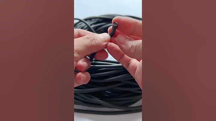 Extrusion fkm nbr silicone epdm o ring cord soft rope #oring #rubberseal  #youtube #tiktok #video