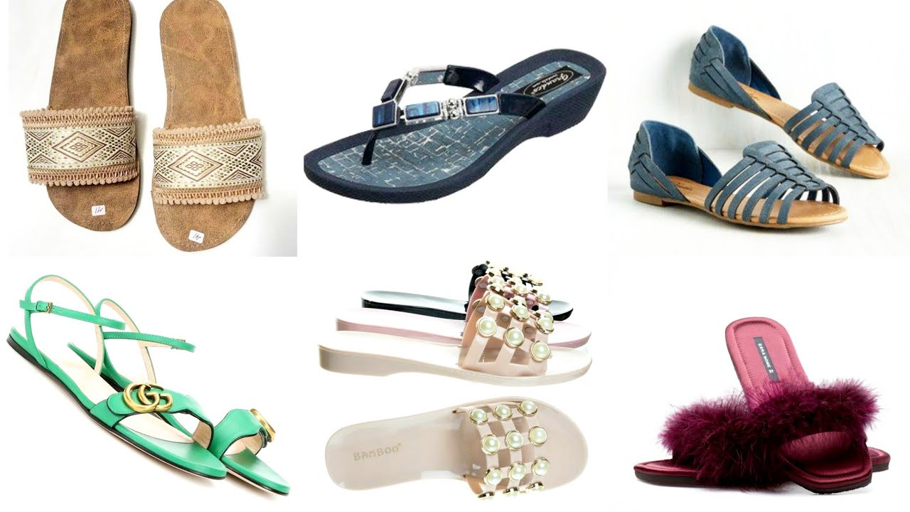 Outstanding Women's Sandals And footwear Collection 2020/New Slipper And Flat Sandals Variety
