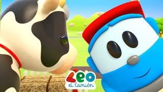 Leo the Truck Español  Animales Domésticos y sus sonidos  Videos educativos para niños