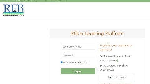 How to Sign Up and Submit a work on REB Moodle (eLearning Platform) ubu ni uburyo bworoshye