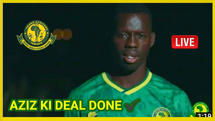 DEAL DONE ✔ AZIZ KI ATAMBULISHWA YANGA USIKU WA MANANE, NI MWANANCHI 🟡🔰🔰