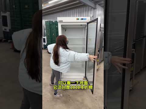 ????得台600L單門玻璃冷藏冰箱110v????2020年尺寸:76x71x199????0974298298????萬能中古倉-中壢店#萬能中古倉中壢店 #中古餐飲設備 #桃園餐飲設備 #餐飲設