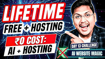 ($0 Cost) The "Double Hack": Build & Host Professional AI Website!