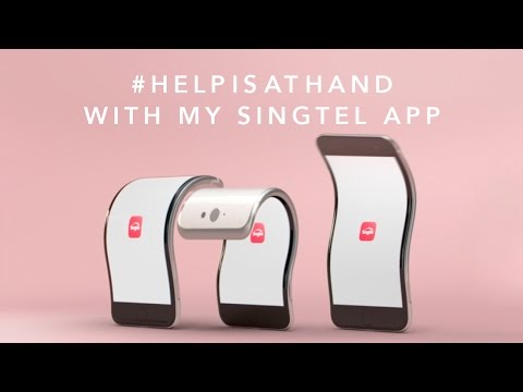 #HelpIsAtHand with My Singtel App