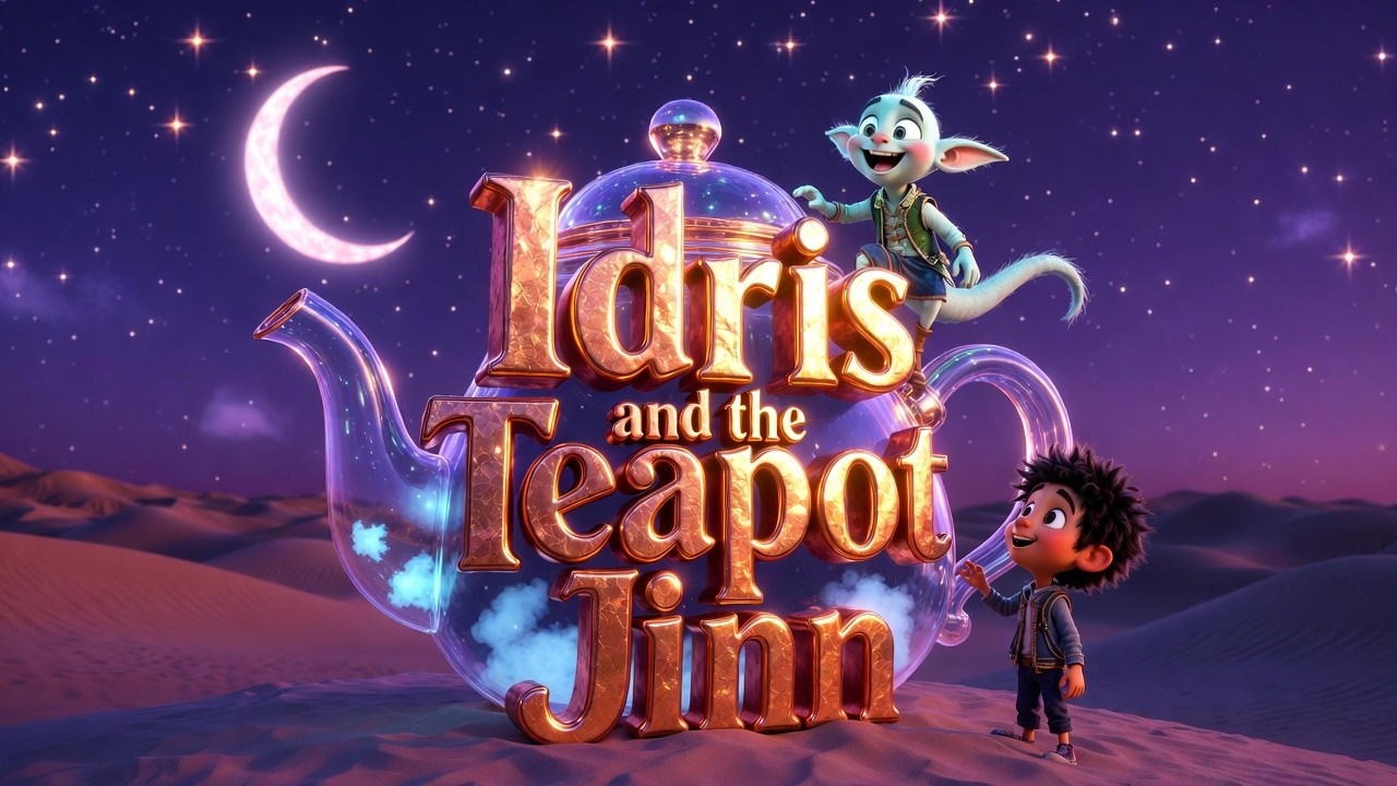 Magical Desert Adventure with Idris and Zim the Jinn | Fun Picture Book for Kids
