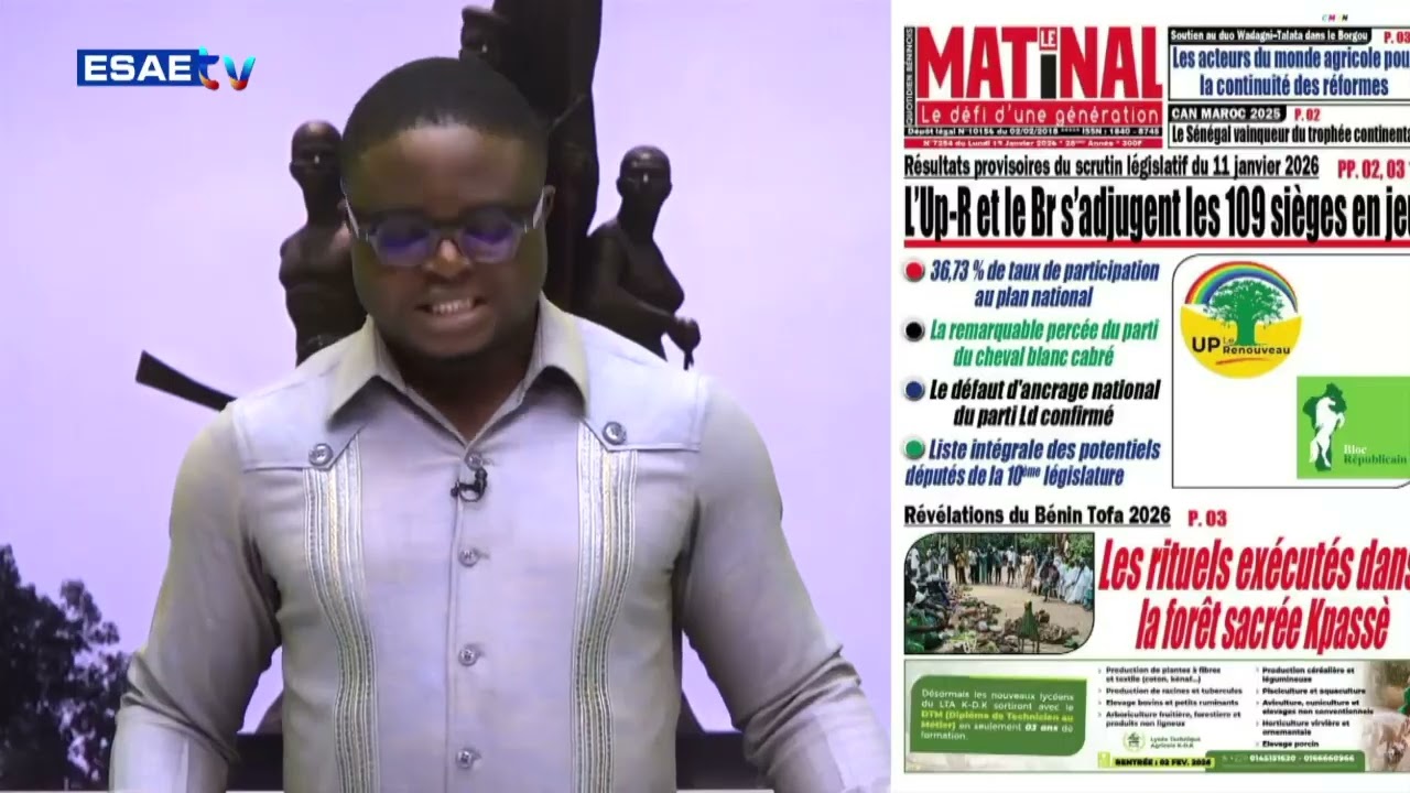 FREE MATIN DU LUNDI 19 JANVIER 2026