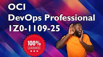 OCI DevOps Professional 1Z0-1109-25 Questions 2025