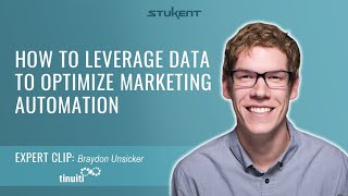 Famous How to Leverage Data to Optimize Marketing Automation - Braydon Unsicker Profile