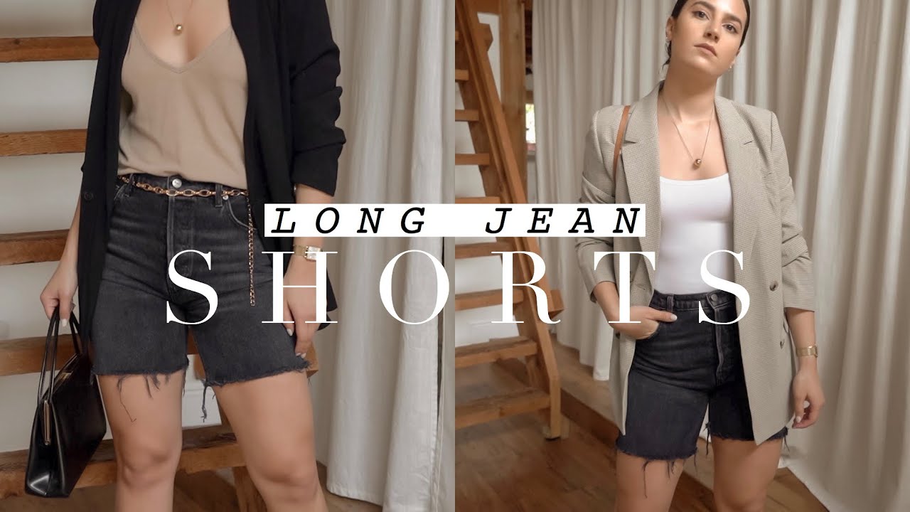 How To Style Long Jean Shorts