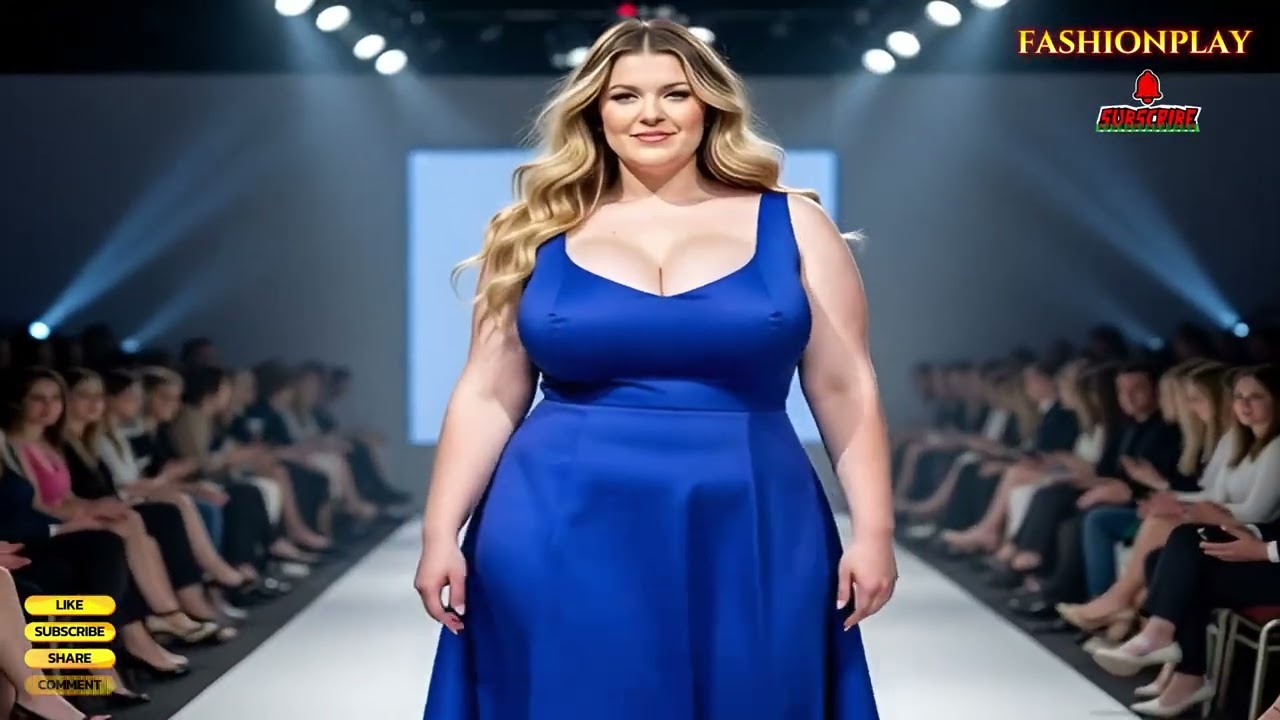Plus-Size Fashion Walk | Runway & Beach Style Lookbook