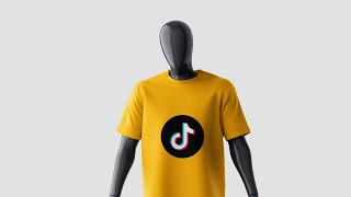 TOTURIALS ON HOW I MADE A T-SHIRT MOCKUP ON PHOTOPEA 